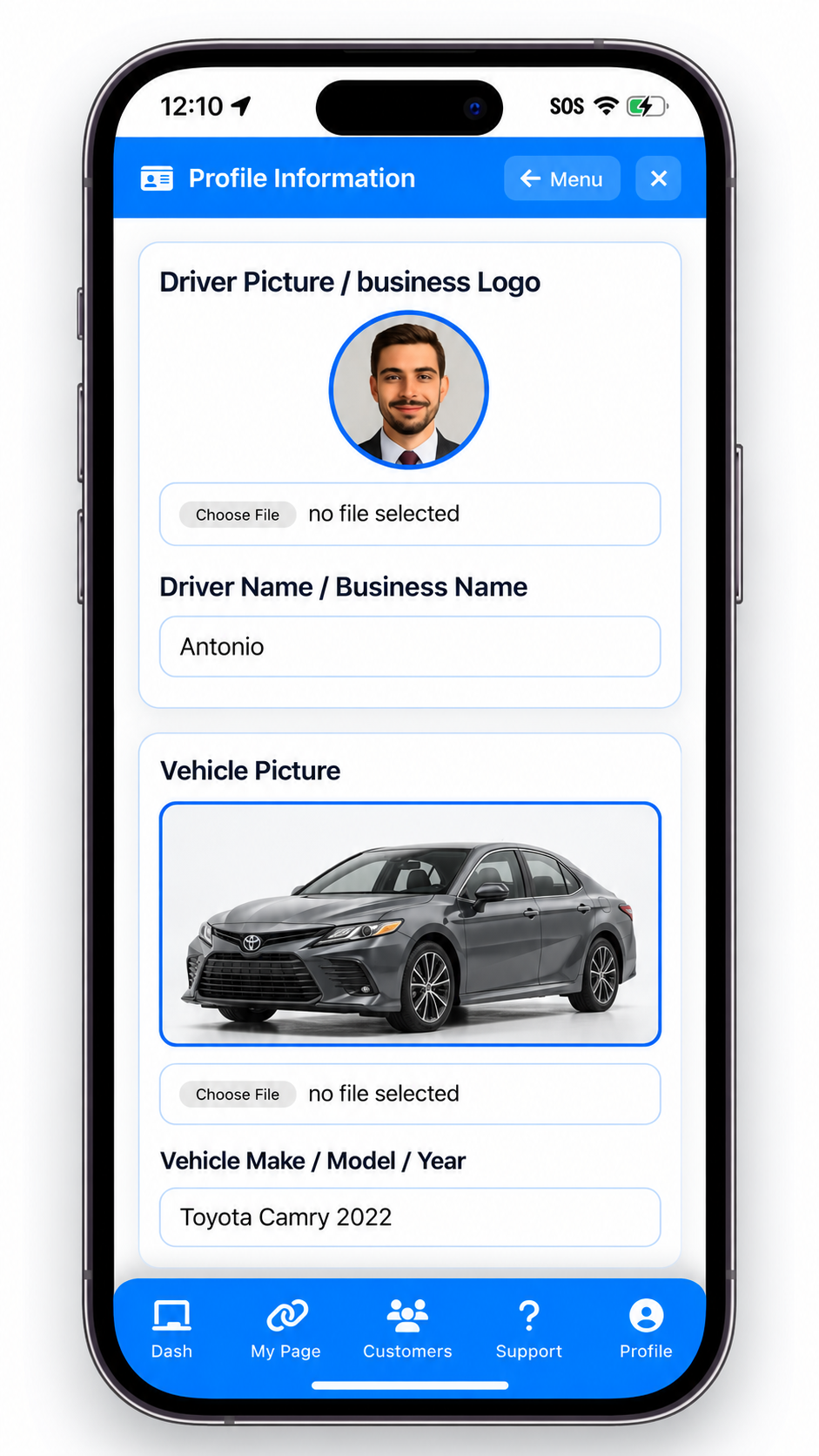 Business details
